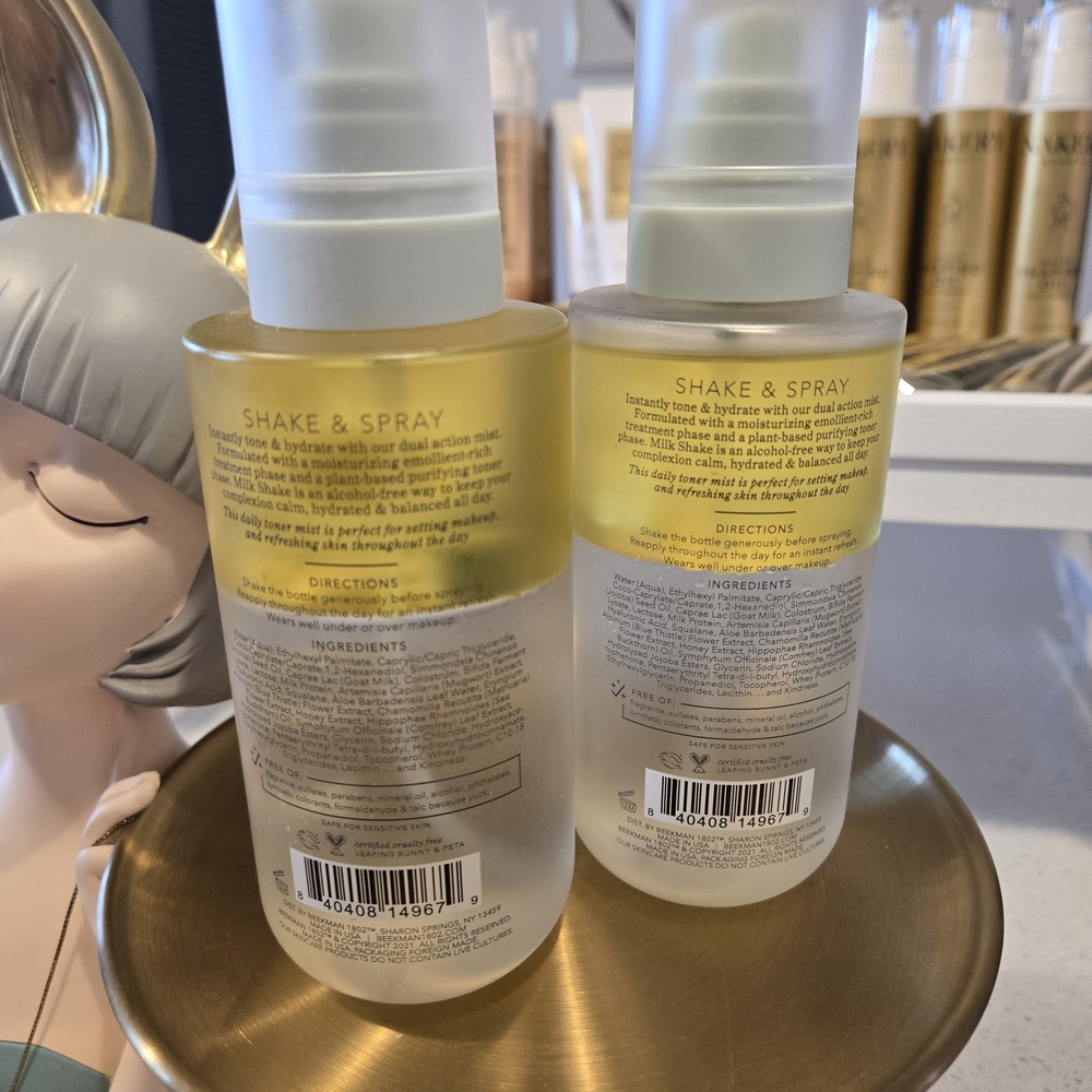 Beekman 1802 Milk Shake Bi-Phase Toner Mist (SET of 2) – NEW - Picture 3 of 6